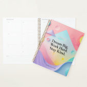 Dream Big Motivational Notebook – Inspirational Qu Planer (Anzeige)