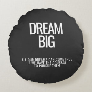 Dream Big Motivierend Throw Kissen