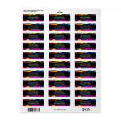 Dream Big Neon Graffiti Comic Illustration (Vorne)