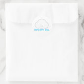 Dream Big Niedlich Kawaii Sticker Cloud (Tasche)