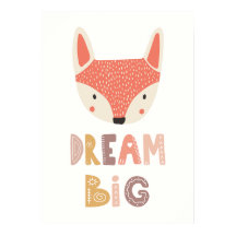 Dream Big | niedlicher kleiner Fuchs