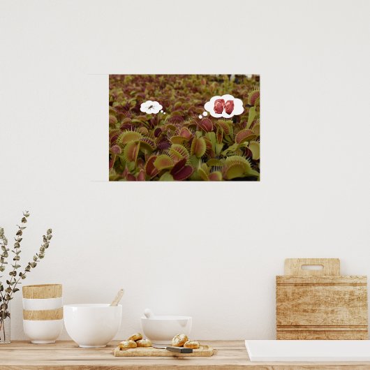 Dream Big not small. Poster (Küche)