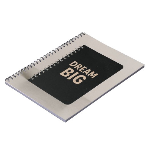 Dream Big Notebook Notizblock (Linke Seite)