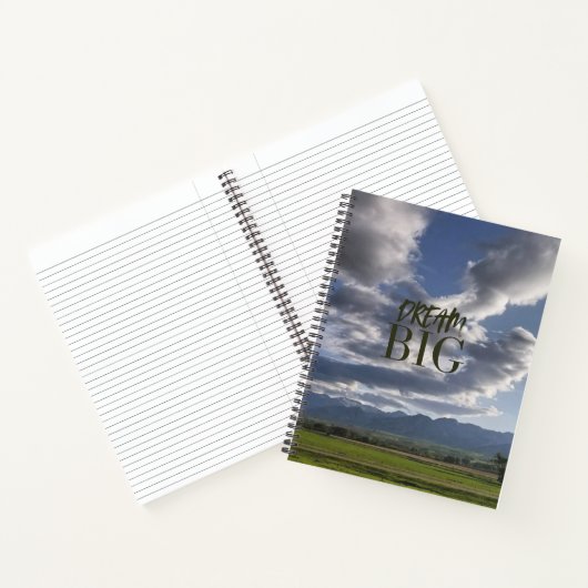 Dream Big Notebook Notizblock (Innenseite)
