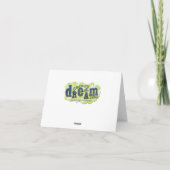 Dream Big Notecard Karte (Rückseite)