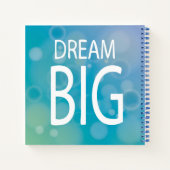 Dream Big Notizblock (Rückseite)