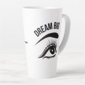 Dream Big Optician Augen Milchtasse (Rechte Ecke)