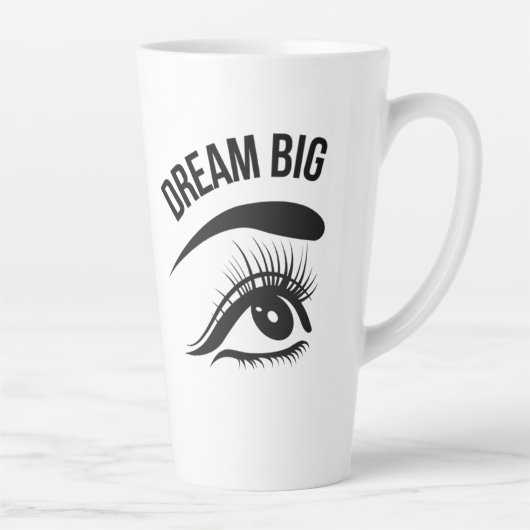 Dream Big Optician Augen Milchtasse (Rechts)