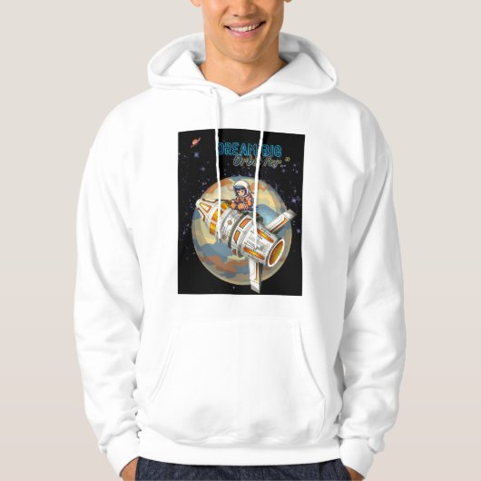 DREAM BIG ORBIT FAR HOODIE (Vorderseite)