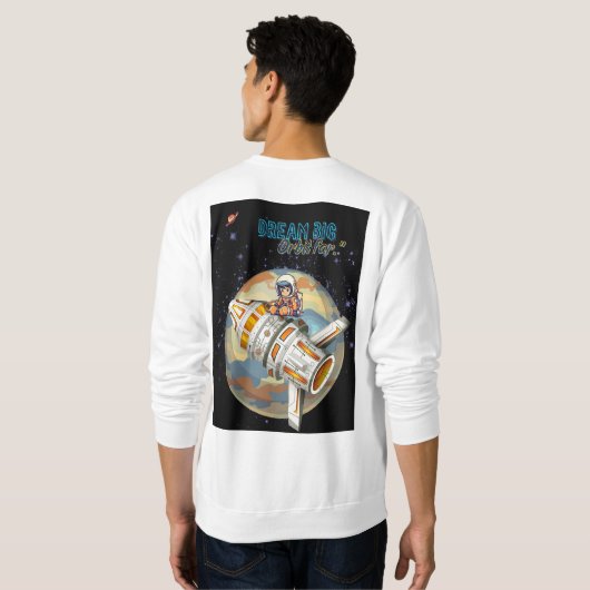 DREAM BIG ORBIT FAR SWEATSHIRT (Schwarz voll)