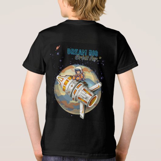 DREAM BIG ORBIT FAR Tri-Blend SHIRT (Rückseite)