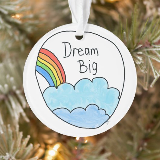 "Dream Big" Ornament (Baum)