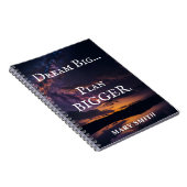 Dream Big, Plan Bigger - Night Sky individuell anp Notizblock (Rechte Seite)