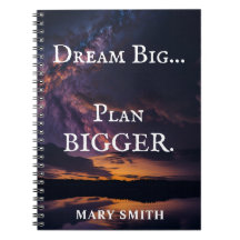 Dream Big, Plan Bigger - Night Sky individuell anp