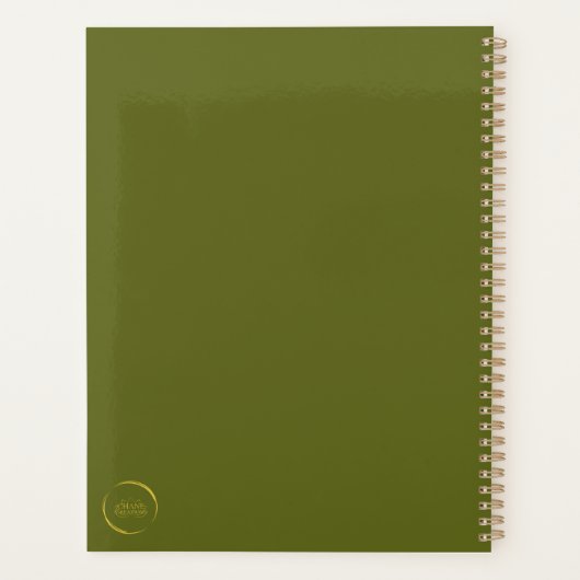 Dream Big Planner Planer (Rückseite)