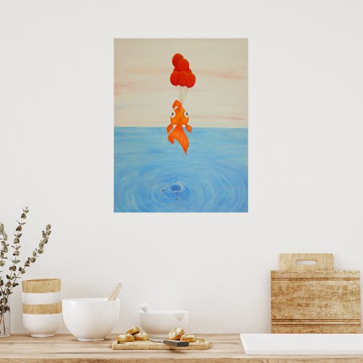 Dream Big Poster (Küche)