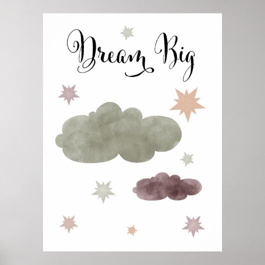 Dream Big Poster (Vorne)