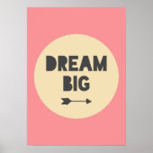 Dream Big Poster (Vorne)