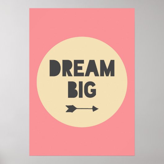 Dream Big Poster (Vorne)