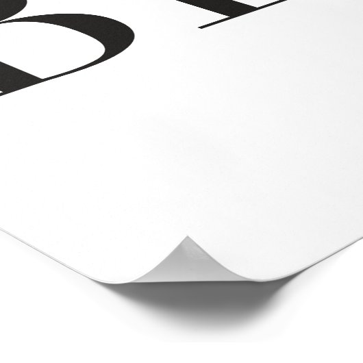 Dream Big Poster (Ecke)