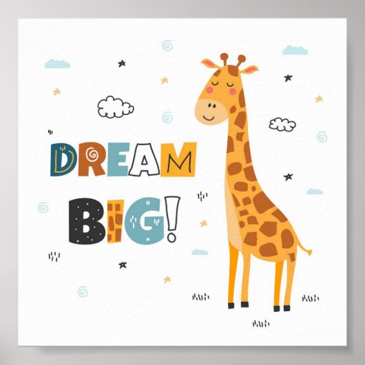 Dream Big Poster (Vorne)