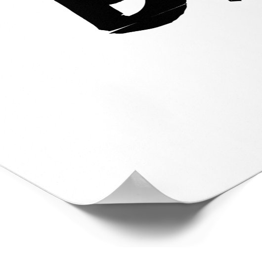 Dream Big Poster (Ecke)