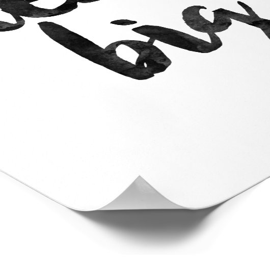 Dream Big Poster (Ecke)