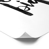 Dream Big Poster (Ecke)