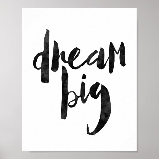 Dream Big Poster (Vorne)