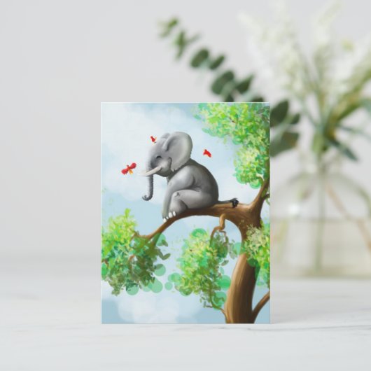 Dream Big Postkarte (Stehend Vorderseite)