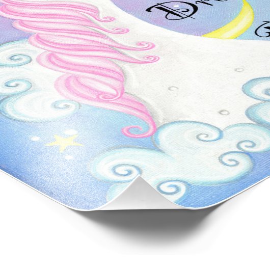 Dream Big Print Fotodruck (Ecke)