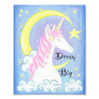 Dream Big Print Fotodruck