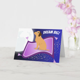 Dream Big - Reach für die Sterne! Grußkarte Karte