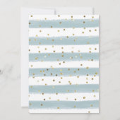 Dream Big Reindeer Career Theme Kids Birthday Einladung (Rückseite)