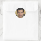 Dream Big Runder Aufkleber (Tasche)