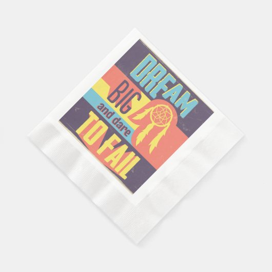 Dream Big Serviette (Ecke)