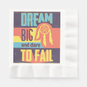 Dream Big Serviette (Vorderseite)