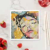 Dream Big Serviette (Beispiel)