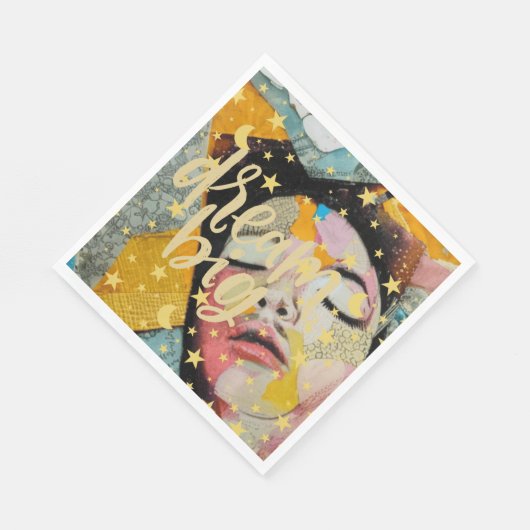 Dream Big Serviette (Ecke)