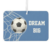 Dream Big Soccer Air Freshener Autolufterfrischer (Rückseite)