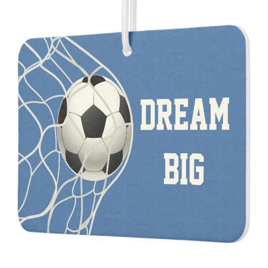 Dream Big Soccer Air Freshener Autolufterfrischer (Links)