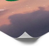 Dream Big, Start Small, Act Now - Motivational Pos Poster (Ecke)