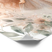 Dream big, stay sweet, Girl poster (Ecke)