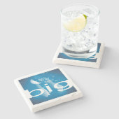 Dream Big Steinuntersetzer (Seitenansicht)