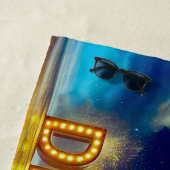 Dream Big Strandtuch (Beispiel)