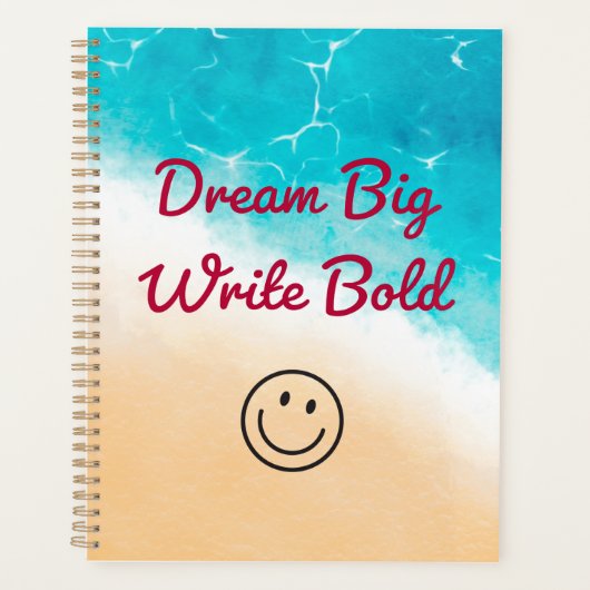 Dream Big Stylish Planner Planer (Vorderseite)