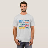 Dream Big T-Shirt (Vorne ganz)