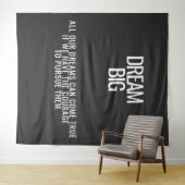 Dream Big Tapestry Wandteppich (Beispiel (Horizontal))