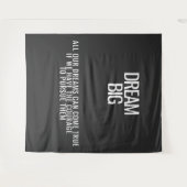 Dream Big Tapestry Wandteppich (Vorderseite (Horizontal))