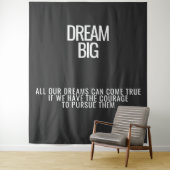 Dream Big Tapestry Wandteppich (Beispiel)